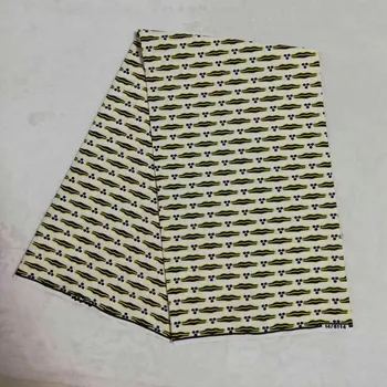 

Best Quality ,Veritable Polyester Wax Fabric African Printed Fabric 100% Polyester Nigeria For Party Dress 6Yards N90323-6
