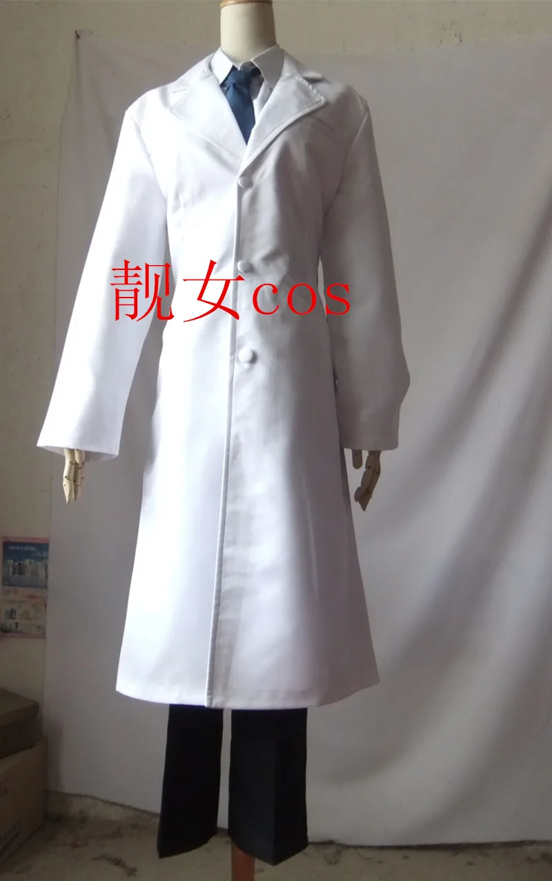 

Durarara!! Shinra Kishitani Cosplay Costume coat+pant+shirt+tie 11