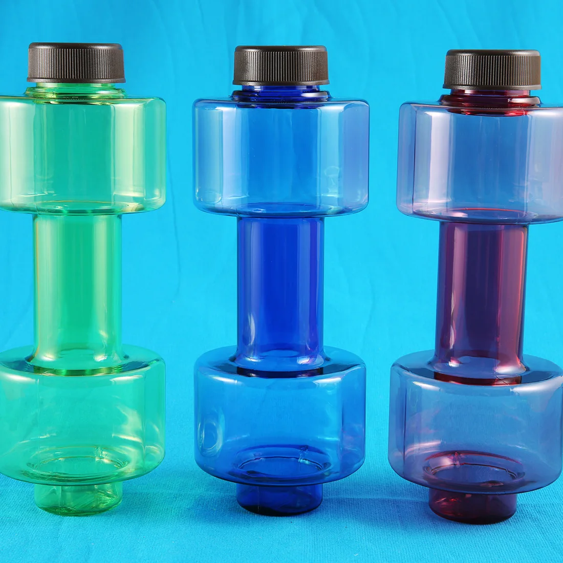 Buy 550ml Fitness Water Bottle Plastic Dumbbell Water