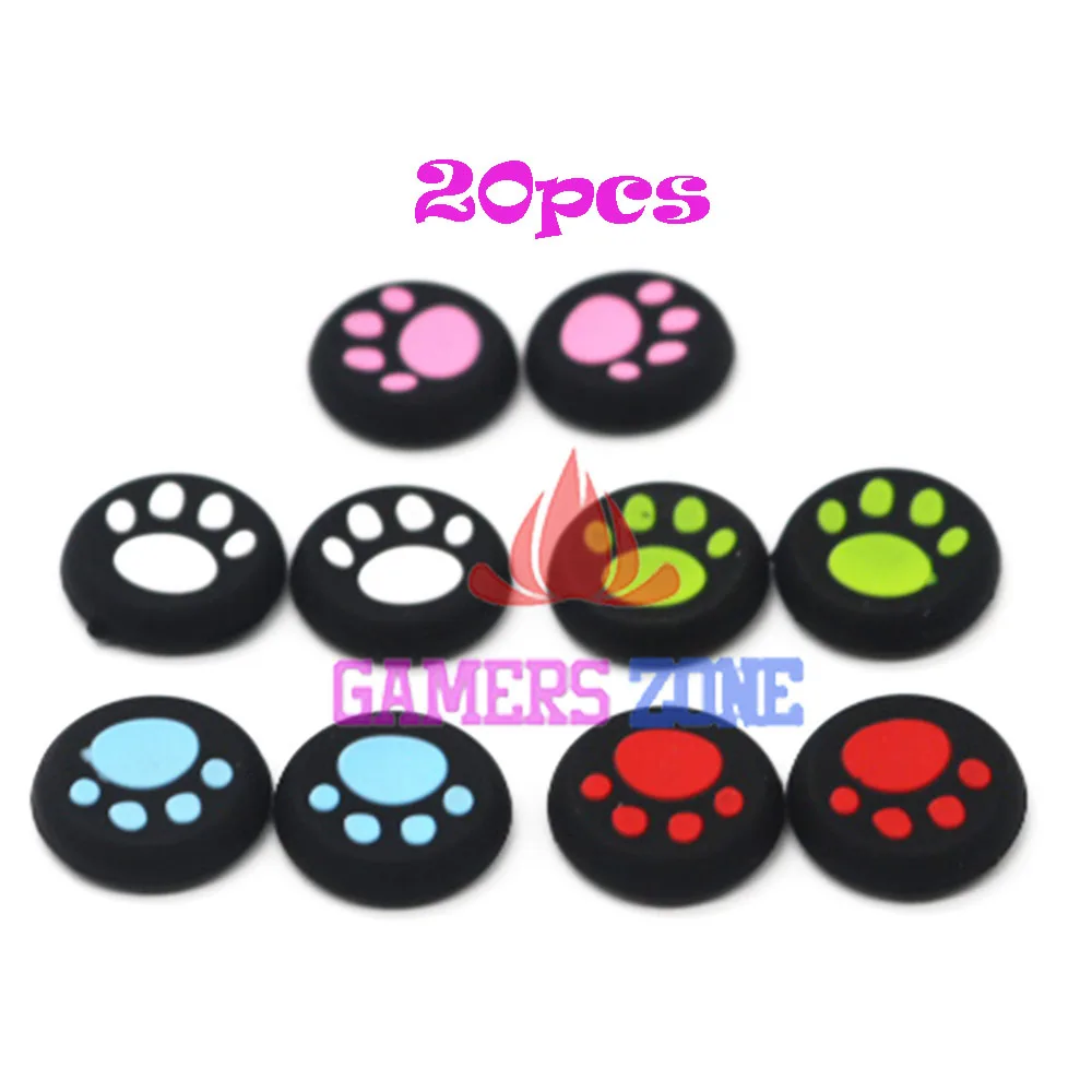 20 шт. силиконовые колпачки для ручек кошачья лапа PS3 PS4 Xbox One 360|paw paw|paws catpaw paw cat |