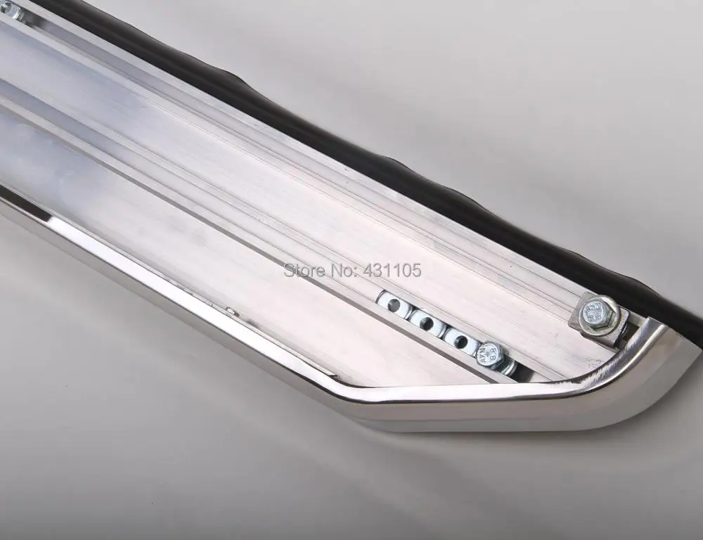 Алюминий для JEEP Cherokee 2014 2015 2016 2017 2018 2019 Беговая доска боковая ступенчатая Nerf bar|running