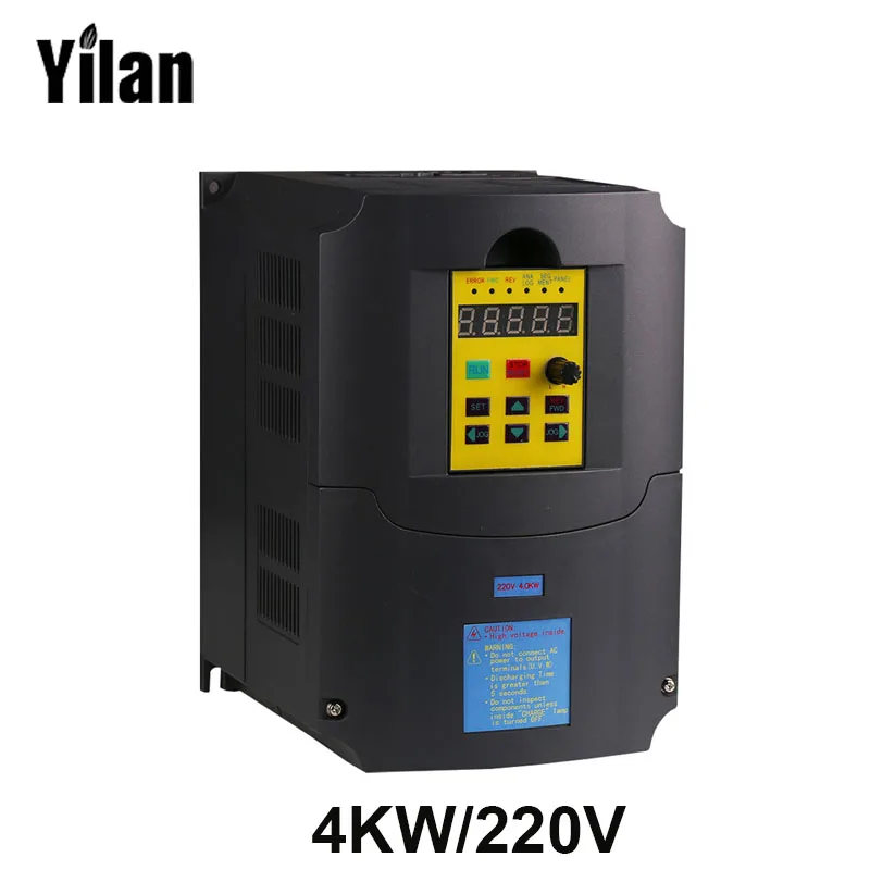 

Russian Instructions ! CE 220v 4kw 1 phase input and 220v 3 phase output frequency converter/ ac motor drive/ ac drive/ VSD/ VFD