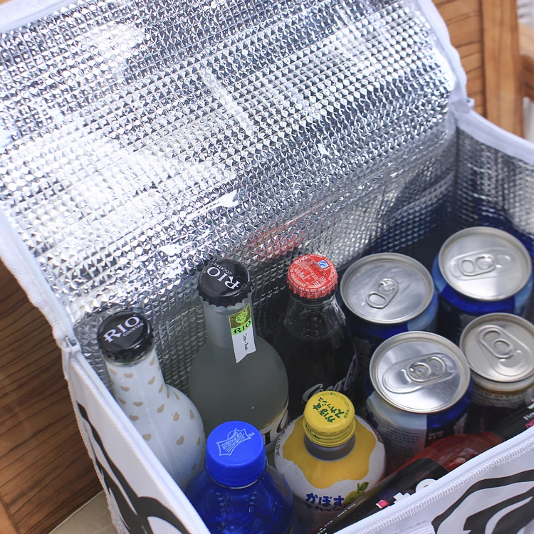Большая сумка-холодильник с героями мультфильмов, Портативный Ланч-бокс для пикника, свежее пиво, кола, холодная Герметичная сумка, пакет для льда, термоизоляционный для продуктов, сумка