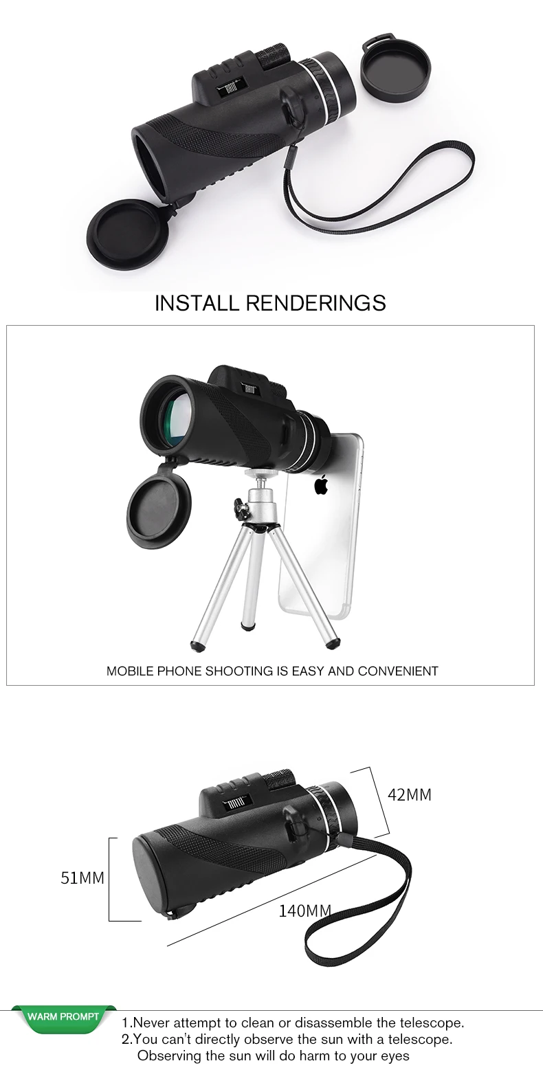 descriptions of BT0005 monoculars 14