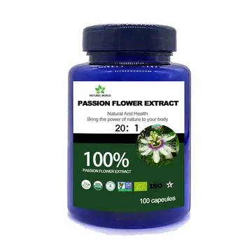 

Natural Passion flower extract 20:1 100pcs/bottle 100%
