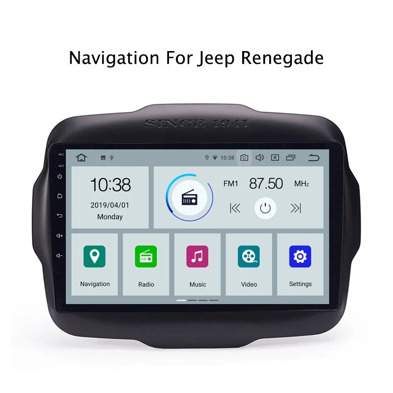 NAVITOPIA 9 дюймов PX6 4G ram 32G/64G rom Android 0 Автомобильная dvd навигационная система для Jeep