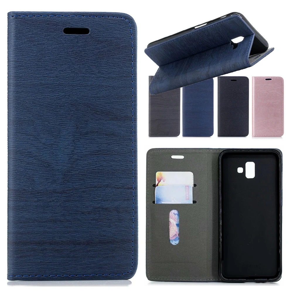

Case For Samsung Galaxy J4 Plus J4Plus Cover Flip Stand Luxury Wallet Case For Samsung Galaxy J6 Plus J6Plus PU Leather J 4 6