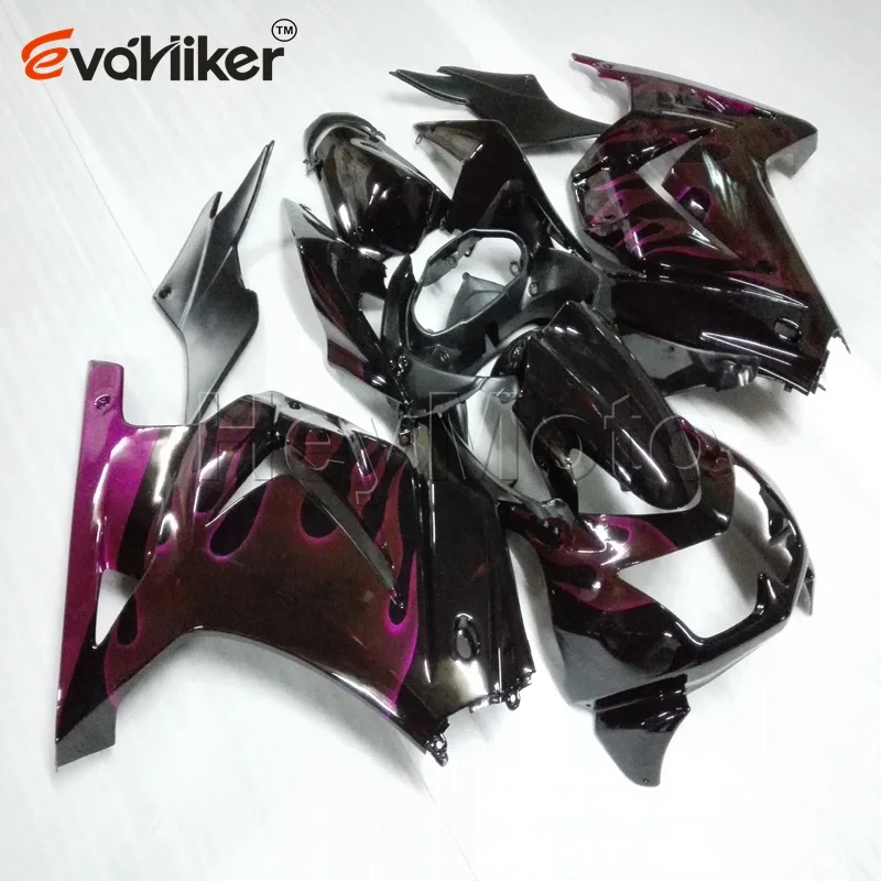 Custom ABS fairing for ZX250R 08-12 EX250 2008 2009 2010 2012 motorcycle plastic kit order+purple Injection mold Custom ABS fairing for ZX250R 08-12 EX250 2008 2009 2010 2012 motorcycle plastic kit order+purple Injection mold