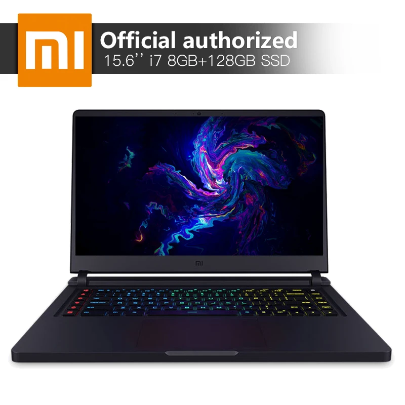 Xiaomi Gaming Notebook 15.6'' Intel Core i7 Quad Core CPU 8GB DDR4 128GB SSD+1TB Laptop GTX1060 6GB GDDR5 Windows10 4K Display