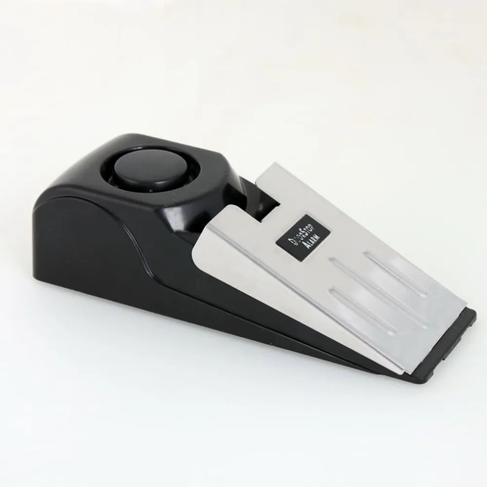 

1pcs Wedge Shaped 120 dB Security Home Door Stop Stopper Alarm Block Blocking Systerm Hot Sales