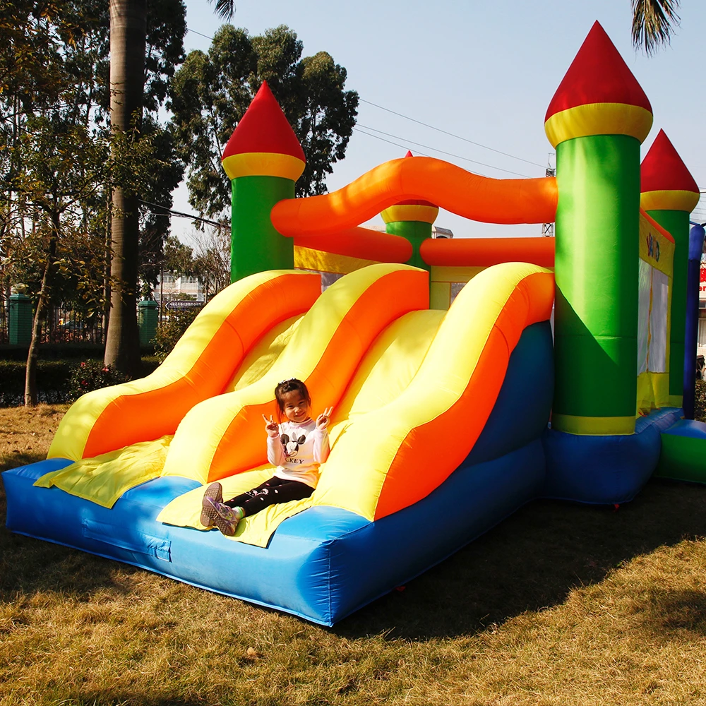 jump and double slide bouncer