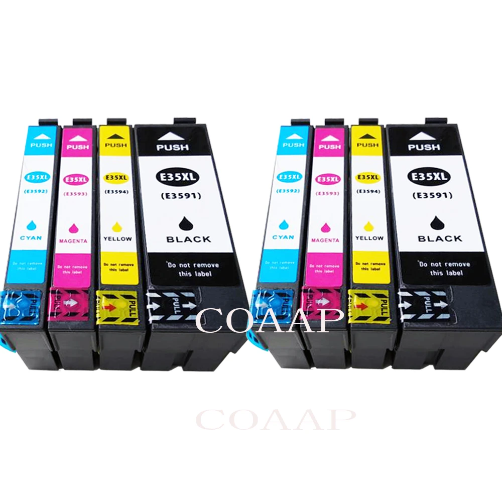 8PK Compatible EPSON 35XL T3591 T3592 T3593 T3594 ink cartridge for  WorkForce Pro WF 4720DWF 4725DWF 4730DTWF 4730DWF 4740DTWF|ink cartridge| epson ink cartridgesink cartridge epson - AliExpress