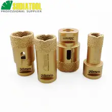 Special Price 4pcs (20+28+32+38mm) Vacuum brazed diamond drilling core bits with 15MM Diamond height M14 Thread Drill bits hole saw Special Price 4pcs (20+28+32+38mm) Vacuum brazed diamond drilling core bits with 15MM Diamond height M14 Thread Drill bits hole saw