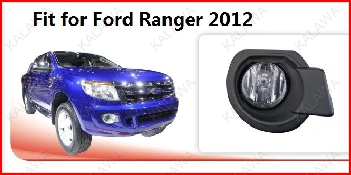 

5pairs Dedicated 12V 55W LED fog light led chip Fog lamp case for Ford Ranger with wire FD490B Freeshipping TTT