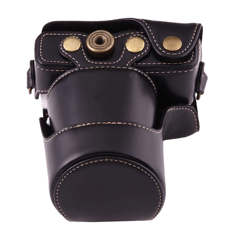 Ретро винтажный Роскошный чехол из искусственной кожи для цифровой камеры для Canon EOS M3, чехол s с ремешком
