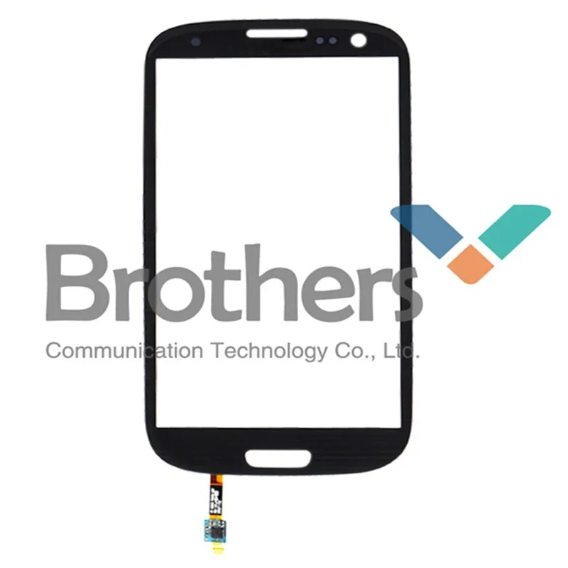 SAM0036 Glass Lens screen + sensor flex +adhesive +tools For Samsung galaxy S3 I9300 Grey (2)
