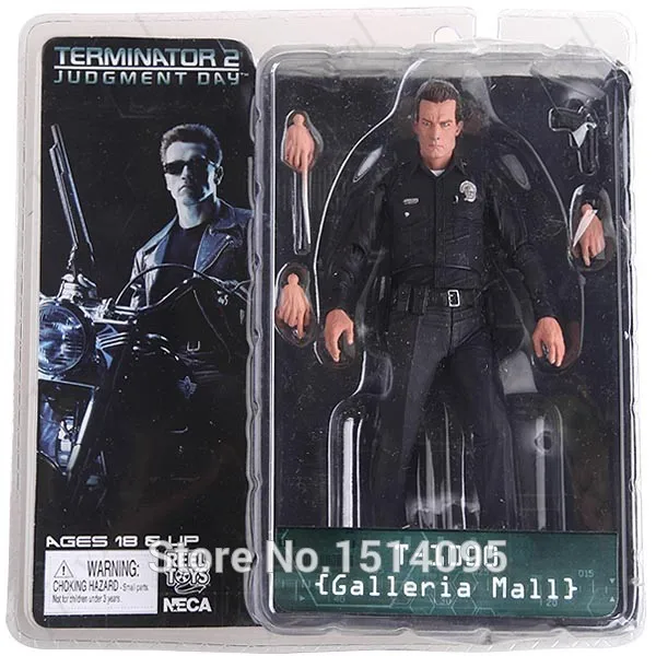 NECA Терминатор 2 фигурка T-800/T-1000 ПВХ фигурка игрушка модель игрушки 7 типов 18 см