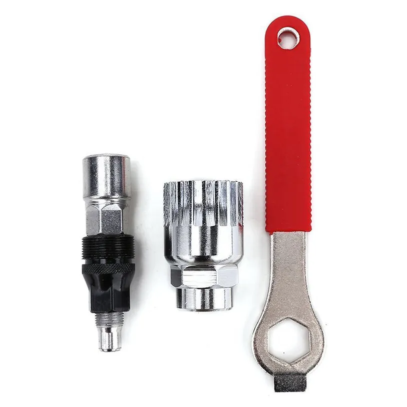 

New Bike Bicyle Crank Extractor + Bottom Bracket Remover Removal Tool Set Repair Tool Bicycle Accessories High Quality Apr 27