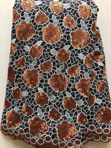 Тюлевое вышитое Сетчатое кружево, африканские французские кружева, ткани высокого качества, нигерийское французское Сетчатое кружево с камнями FLL3340 magenta - Цвет: as picture