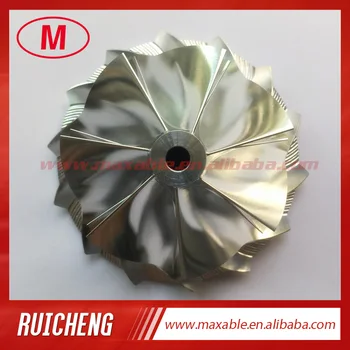 

K16 57.00/71.00mm 7+7 blades high performance turbocharger billet/milling/aluminum 2618 compressor wheel