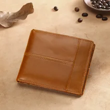 High Quality Genuine Leather Wallet Men Brand Fashion Short Purses Male Gift Id Credit Card Holder Slim Bifold Wallet Men Luxury High Quality Genuine Leather Wallet Men Brand Fashion Short Purses Male Gift Id Credit Card Holder Slim Bifold Wallet Men Luxury