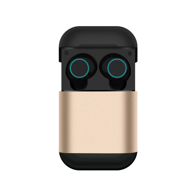 Bluetooth 5.0 gold Bluetooth 5,0/4,2 S7 TWS Eerphones наушники беспроводные наушники стерео гарнитура с микрофоном и зарядным устройством - Цвет: Bluetooth 5.0 gold