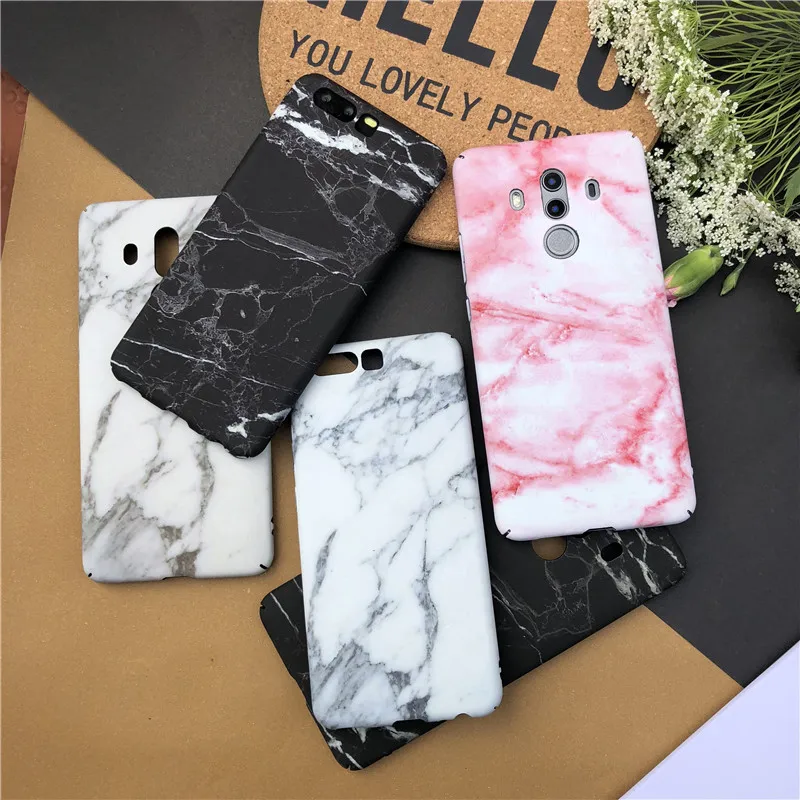 

Luminous flowers Case for Coque Huawei P20 P20pro V10 Nova2S NOVA3E Cover Marble Stone Phone Cases for Huawei P10 MATE10pro Capa