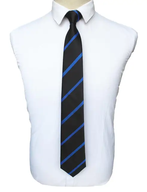 thin blue line necktie