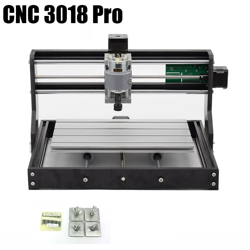 CNC 3018 Pro GRBL управление Diy Мини ЧПУ машина, 3 оси pcb фрезерный станок, древесины маршрутизатор лазерной гравировки, с автономным контроллером - Цвет: without offline card