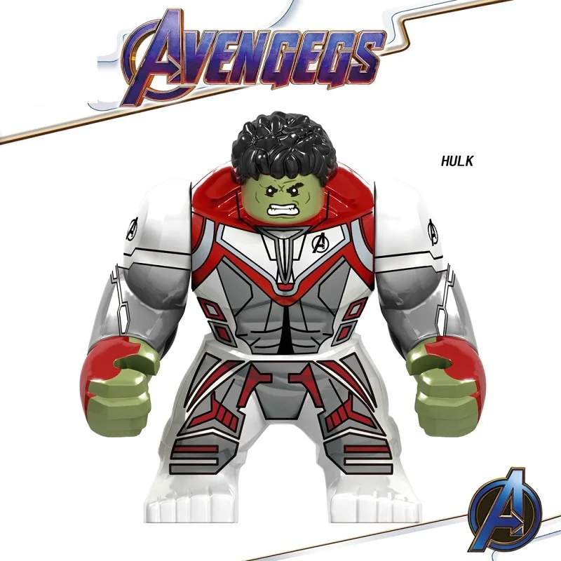 

Avengers 4 Endgame Playmobil Space Hulk Iron Man Marvel Building Blocks Action Figure Model Gift Children Legoed Collection Toys