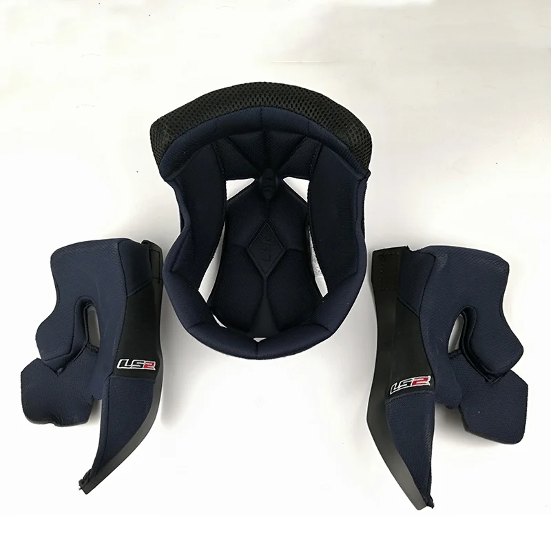 

LS2 motorcycle helmet inner pad soft material lining for LS2 FF358 FF370 FF397/390 MX436 OF521 fully removable and washable LS2