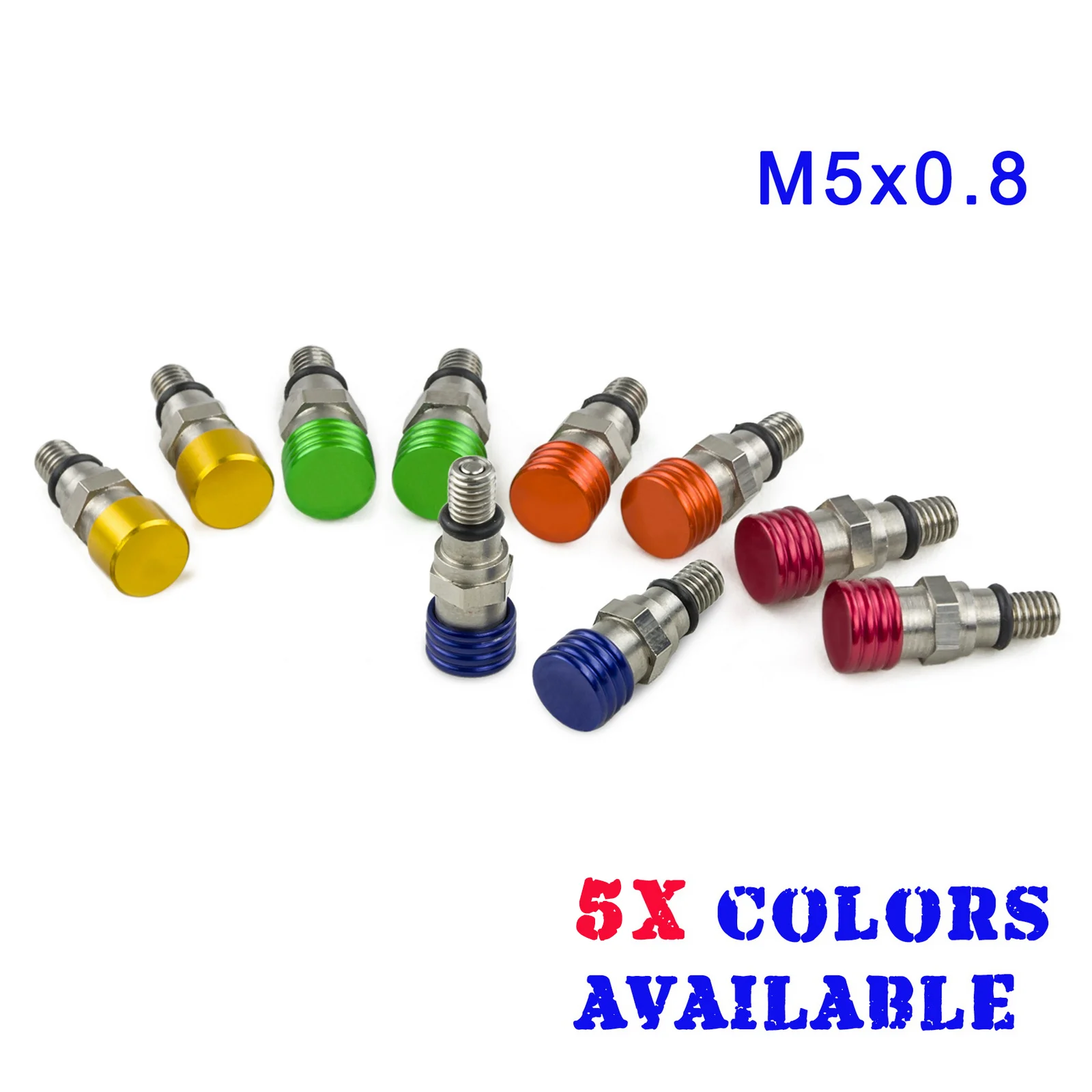 Комплект клапанов сброса давления воздуха M5x0.8 для YAMAHA WR250 WR250F WR250R WR250X WR400F WR426F WR450F