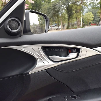 

For Honda Civic Sedan 2016 2017 2018 Interior Accessories Matte Door Handle Bowl Catch Covers Cap Trim Molding Car styling Frame