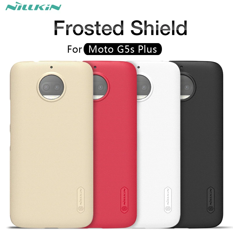 

For Motorola MOTO G5s Plus case NILLKIN Frosted Shield matte hard back cover case For MOTO G5s Plus