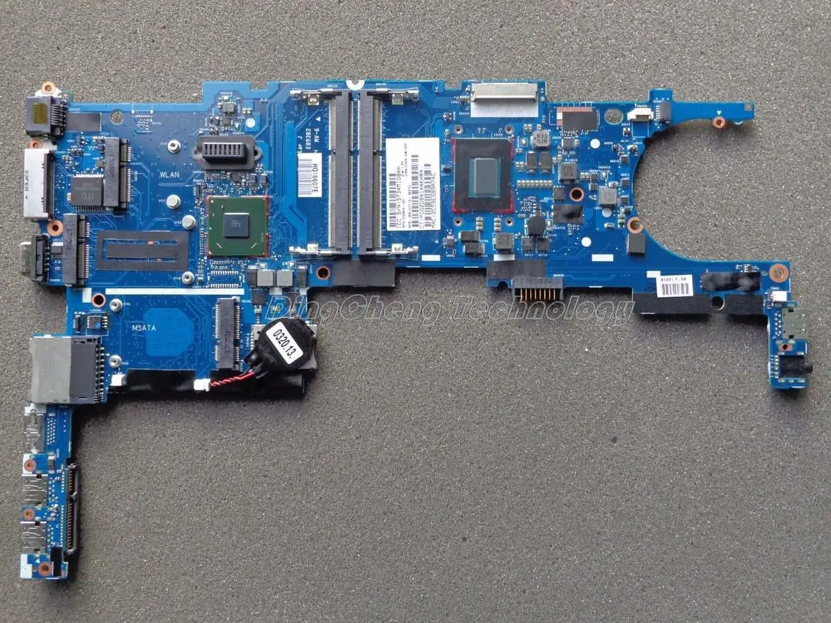 Original laptop Motherboard For hp 9470M 702849 001 i5 3427U DDR3