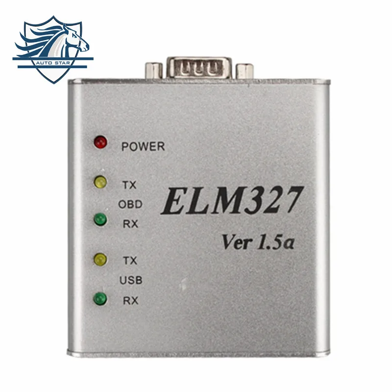 

ELM327 Metal Aluminum OBD2 Auto Diagnostic Tool ELM 327 USB Metal Interface Code Reader Scanner V1.5/V1.5a