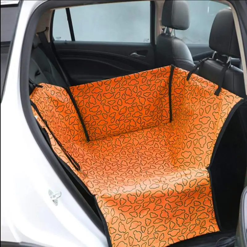 Чехол для на автомобильное сиденье для перевозки собак переноска для домашних собак сетчатый водонепроницаемый коврик для заднего сиденья автомобиля Гамак Подушка протектор ремень безопасности одеяло