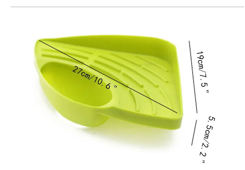 Кухонная сливная система Triangluar стеллаж для хранения рыбья ткань губчатое мыло полка для ванной косметики многофункциональные органайзеры хранение