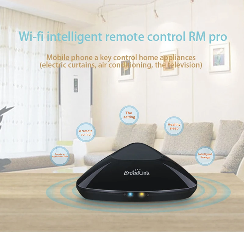 Модернизированная версия Broadlink Rm Pro умная домашняя Автоматизация Wifi + ir + rf + 4g универсальный контроллер для Ios Android