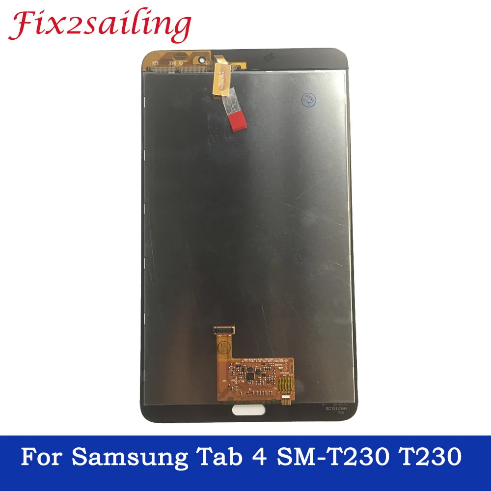 

100% Tested Woring LCD For Samsung Galaxy Tab 4 SM-T230 T230 LCD Display Touch Screen Panel Sensor Assembly Black / White