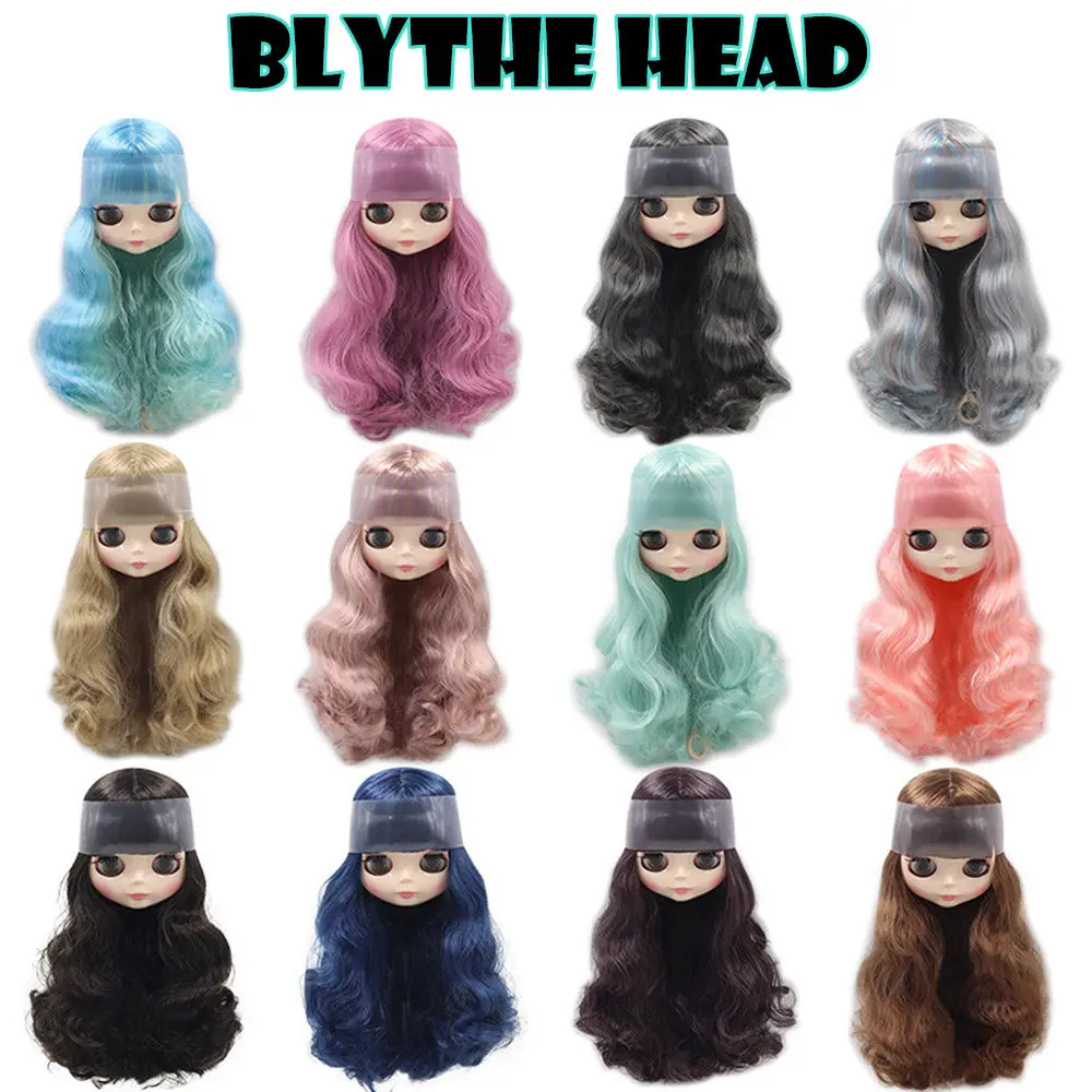 

Factory Blyth doll head with face,eyes, hair,without body,suit for diy new body licca,jerryberry,joint,azone,pure neemo,bjd