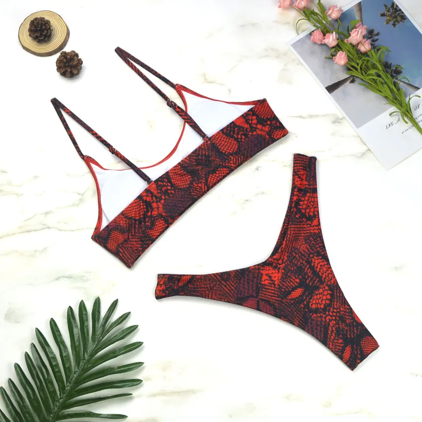 Women's Sexy Style Leopard Print Bikini Set