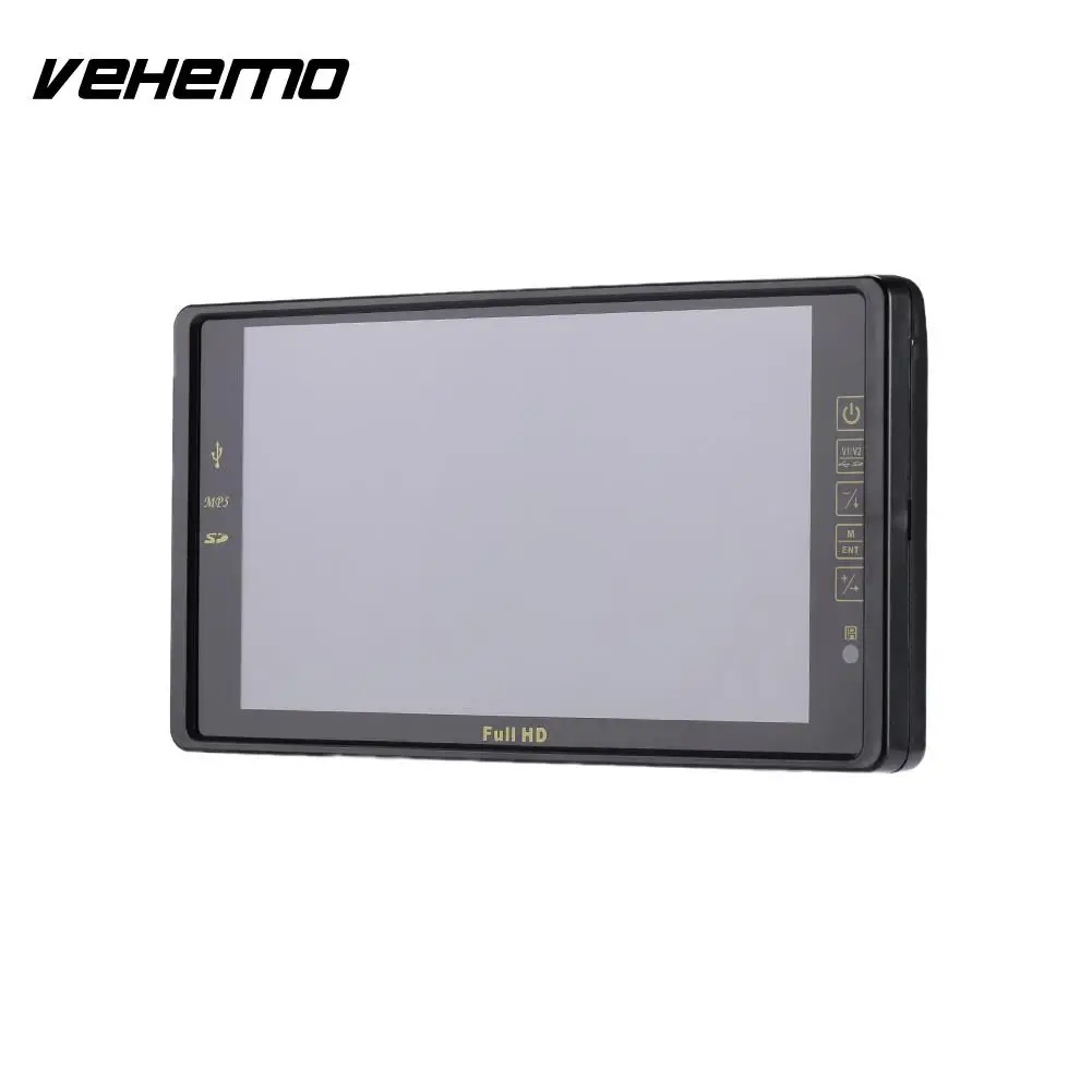 

9" TFT-LCD Universal Car Headrest Monitor Two-Way Video Hands-Free Call Headrest Dvd Player Ultrathin Digital TV Player Monitor