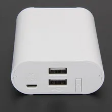 Power Bank 18650 Battery Case Box/DIY Capacity Led Voltage Current Display Powerbank Charger for Iphone 5s 6 6s