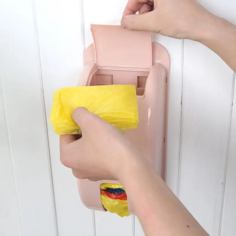 4-Color-Garbage-Trash-Bags-Dispenser-Wall-mounted-Plastic-Bag-Storage-Box-Storage-Rack-Container-Kitchen (1)