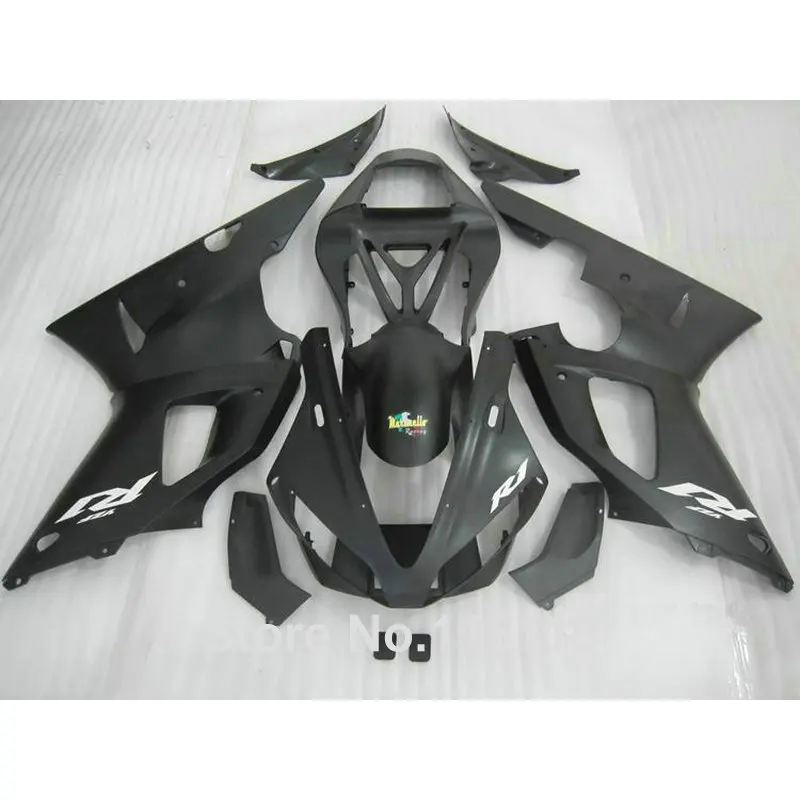 MOTOMARTS новый комплект обтекателей для YAMAHA YZF R1 2000 2001 полностью матовый черный