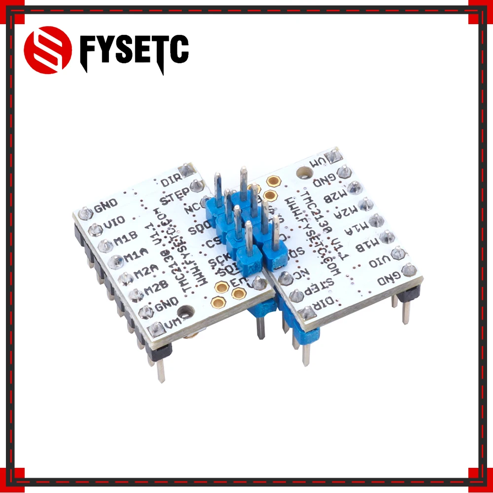 4 X TMC2130 V1.1 для SPI Функция Stepstick Драйвер шагового двигателя постоянного тока с радиатором ультра-тихий вентилятор против TMC2100 TMC2208 TMC2130 V1.0