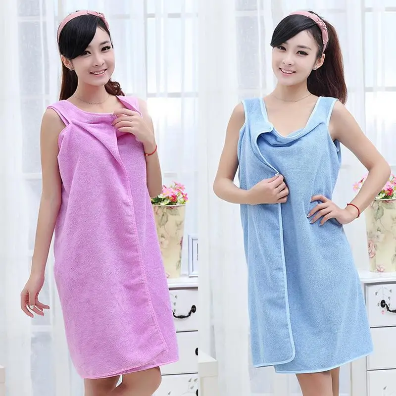 

Comfortable fast drying microfiber towel can worn sexy super absorbent adult towel ladies toiletries beach towels bath supplies