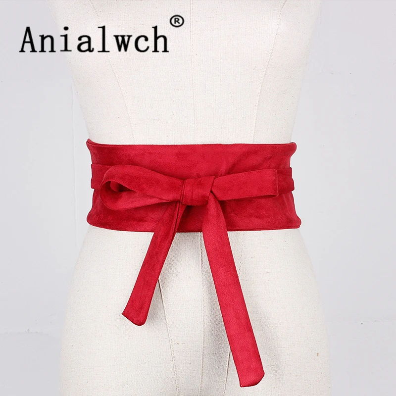 220x9cm Sexy Ladies Dress Cummerbunds Wide Girdle Belts For Women Extra
