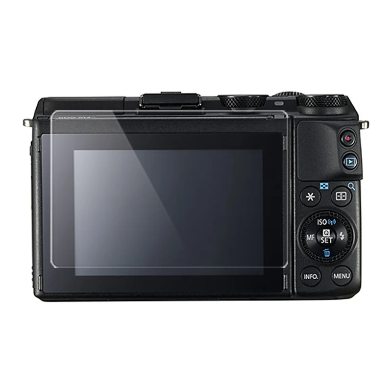 Защитное стекло закаленное 9H для Canon EOS 1200D 1300D 1500D T5 T6 T7 200D KISS X9 100D X7 G1XII 2 шт.|Защита